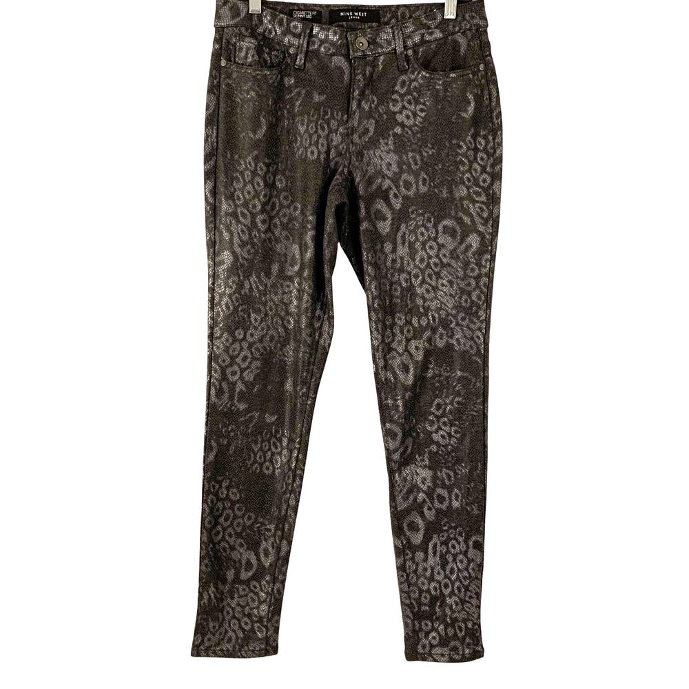 Nine West Jeans Women's Cigarette Fit Skinny Leg Pants Size 8/29